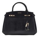 GUESS Melinda Triple Compartment Satchel Black