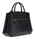 GUESS Melinda Triple Compartment Satchel Black