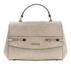 GUESS Melinda Top Handle Flap Bag Light Taupe