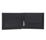 oxmox New Cryptan RFID Protect Pocketbörse Pure 2.0 Metal Square Black