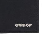 oxmox New Cryptan RFID Protect Querscheinbörse Pure 2.0 Metal Square Black