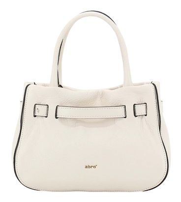 abro Leather Dalia Hand Bag Jill Beige