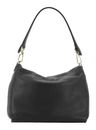 abro Leather Dalia Shoulder Bag Temi M Black / Gold