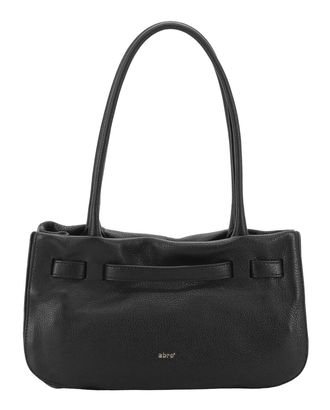 abro Leather Dalia Shoulder Bag Jill Black / Nickel