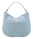 abro Leather Maxi Cocco Hobo Bag Mia Sapphire