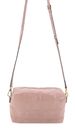 abro Leather Maxi Cocco Crossbody Bag Kaia Rosa