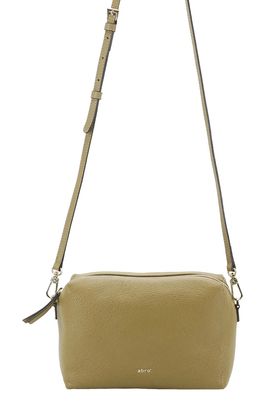 abro Leather Agave Crossbody Bag Kaia Mud