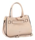 abro Leather Dalia Hand Bag Jill Powder