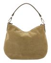 abro Leather Suede Hobo Juna Bag Mud