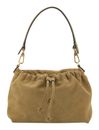 abro Leather Suede Shoulder Bag Temi M Mud