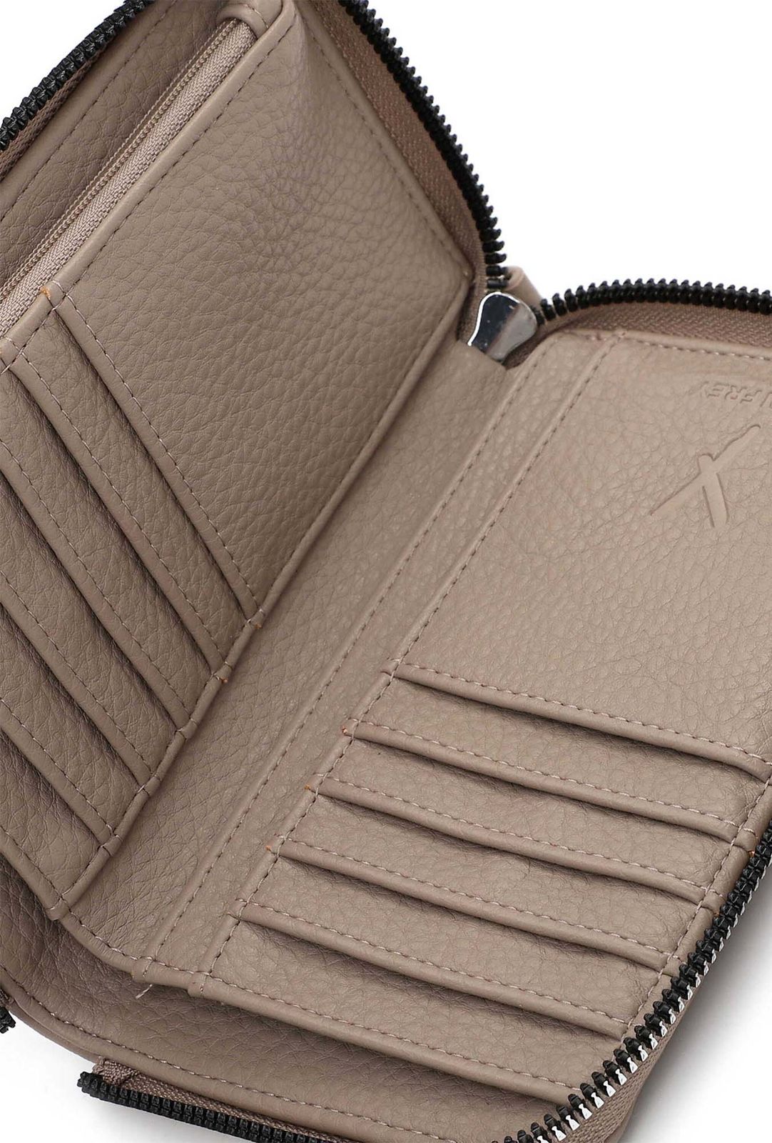 SURI FREY SFY Tiffy Zip Around Wallet Taupe SURI FREY SFY Tiffy Zip Around Wallet Taupe