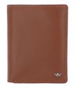 Golden Head Polo RFID Protect Kombischeintasche 1286 Cognac