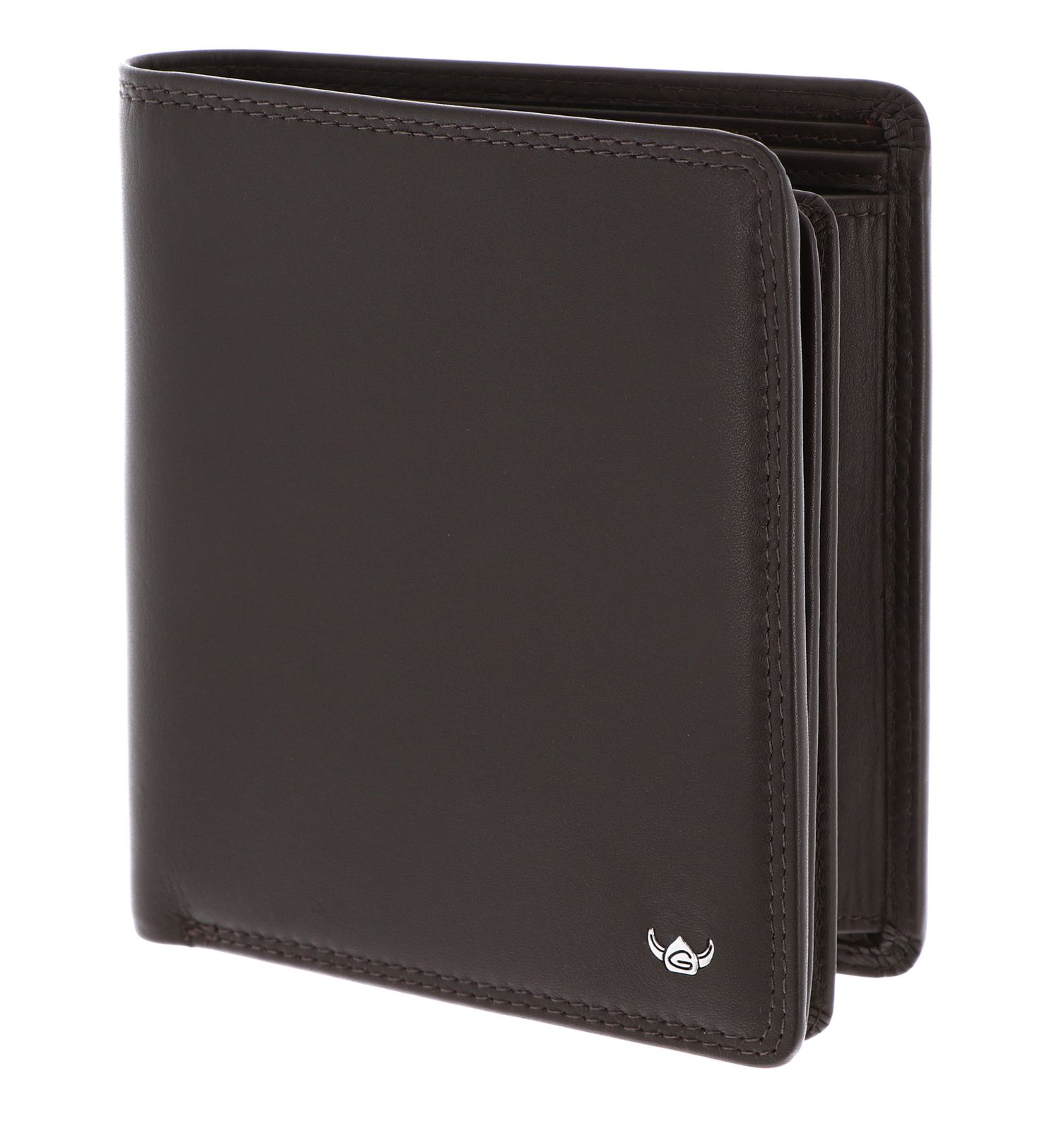 Golden Head Polo RFID Protect Kombischeintasche 1232 Dunkelbraun