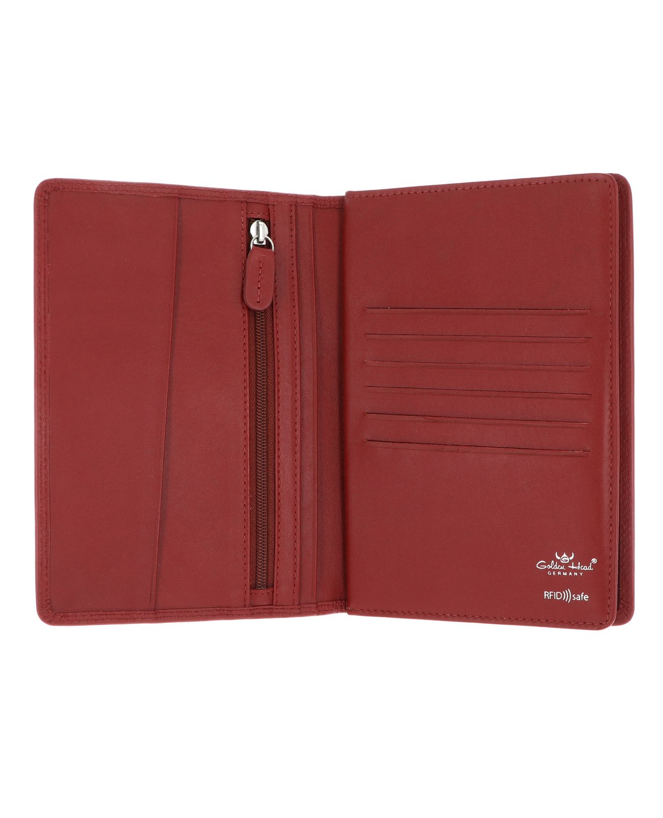Golden Head Polo RFID Protect Brieftasche mit RV 4040 Rot Golden Head Polo RFID Protect Brieftasche mit RV 4040 Rot