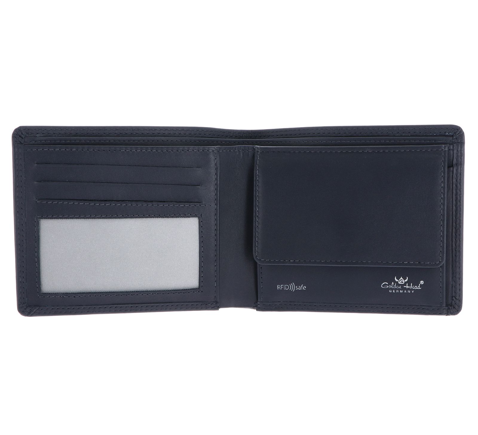Golden Head Polo RFID Protect Scheintasche 1162 Marineblau Golden Head Polo RFID Protect Scheintasche 1162 Marineblau