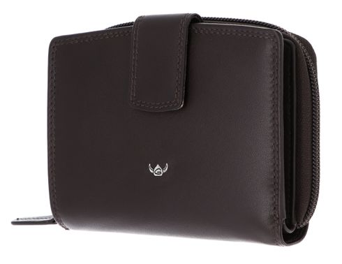 Golden Head Polo RFID Protect Kombischeintasche mit Riegel 1438 Dunkelbraun Golden Head Polo RFID Protect Kombischeintasche mit Riegel 1438 Dunkelbraun