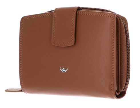 Golden Head Polo RFID Protect Kombischeintasche mit Riegel 1438 Cognac Golden Head Polo RFID Protect Kombischeintasche mit Riegel 1438 Cognac