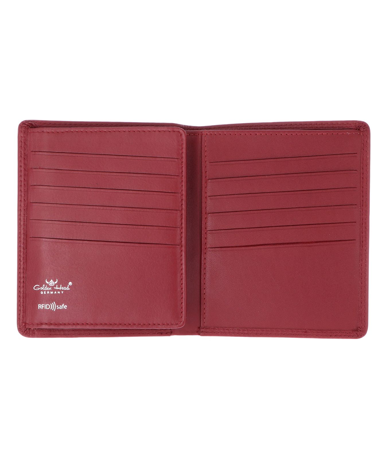 Golden Head Polo RFID Protect Scheintasche ohne Münzfach 1328 Rot Golden Head Polo RFID Protect Scheintasche ohne Münzfach 1328 Rot