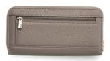 GUESS Brenton SLG Zip Around Wallet L Dark Taupe