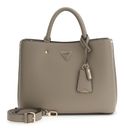GUESS Meridian II Girlfriend Satchel Dark Taupe