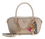 GUESS Davina Satchel S Light Taupe