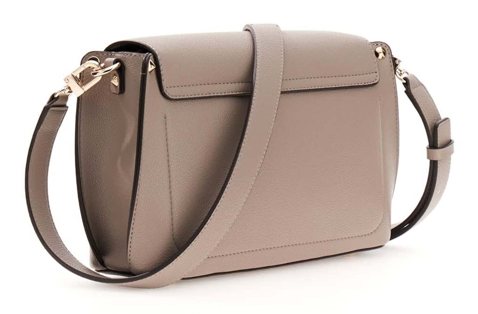 GUESS Meridian II Flap Crossbody Bag Dark Taupe GUESS Meridian II Flap Crossbody Bag Dark Taupe