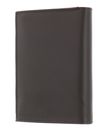 oxmox Leather RFID Protect Kombibörse Pure 2.0 Metal Square Brown