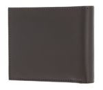 oxmox Leather RFID Protect Querscheinbörse Pure 2.0 Metal Square Brown