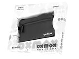 oxmox Leather Keyholder Pure 2.0 Metal Square Black