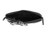 oxmox Leather Keyholder Pure 2.0 Metal Square Black