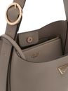 GUESS Meridian II Bucket Bag Dark Taupe