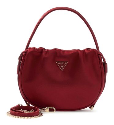GUESS Elsie Mini Pouch Dark Cherry