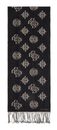 GUESS Cresidia II Scarf 35X180 Black Logo GUESS Cresidia II Scarf 35X180 Black Logo