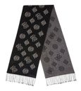 GUESS Cresidia II Scarf 35X180 Black Logo GUESS Cresidia II Scarf 35X180 Black Logo