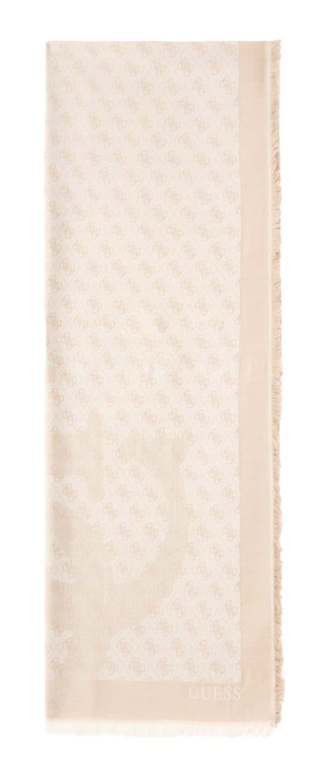 GUESS Erica Scarf 70X180 White Logo