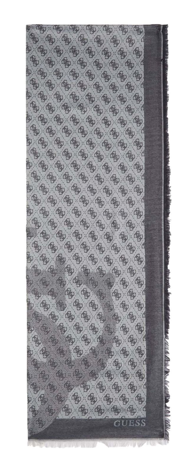GUESS Erica Scarf 70X180 Coal Logo
