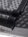GUESS Erica Scarf 70X180 Coal Logo GUESS Erica Scarf 70X180 Coal Logo