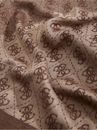 GUESS Eco Erica Kefiah 120x120 Brown Logo GUESS Eco Erica Kefiah 120x120 Brown Logo