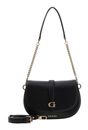 GUESS Carrie Flap Shoulder Bag Black GUESS Carrie Flap Shoulder Bag Black