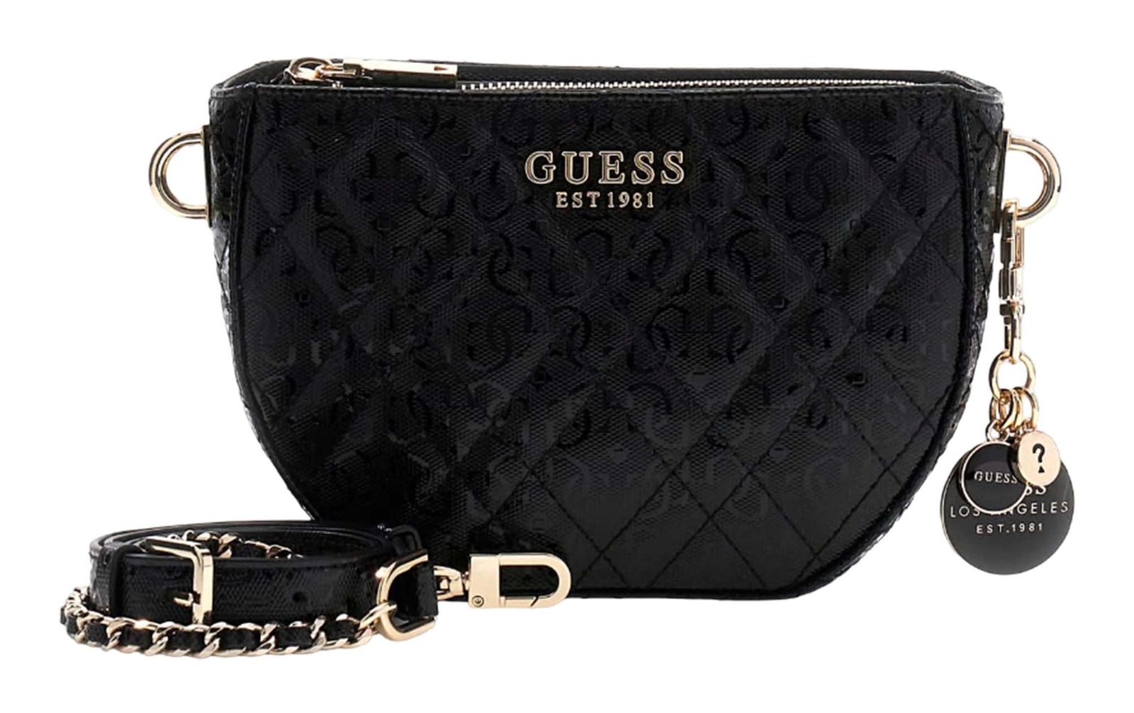 GUESS Isemay Mini Crossbody Bag Black