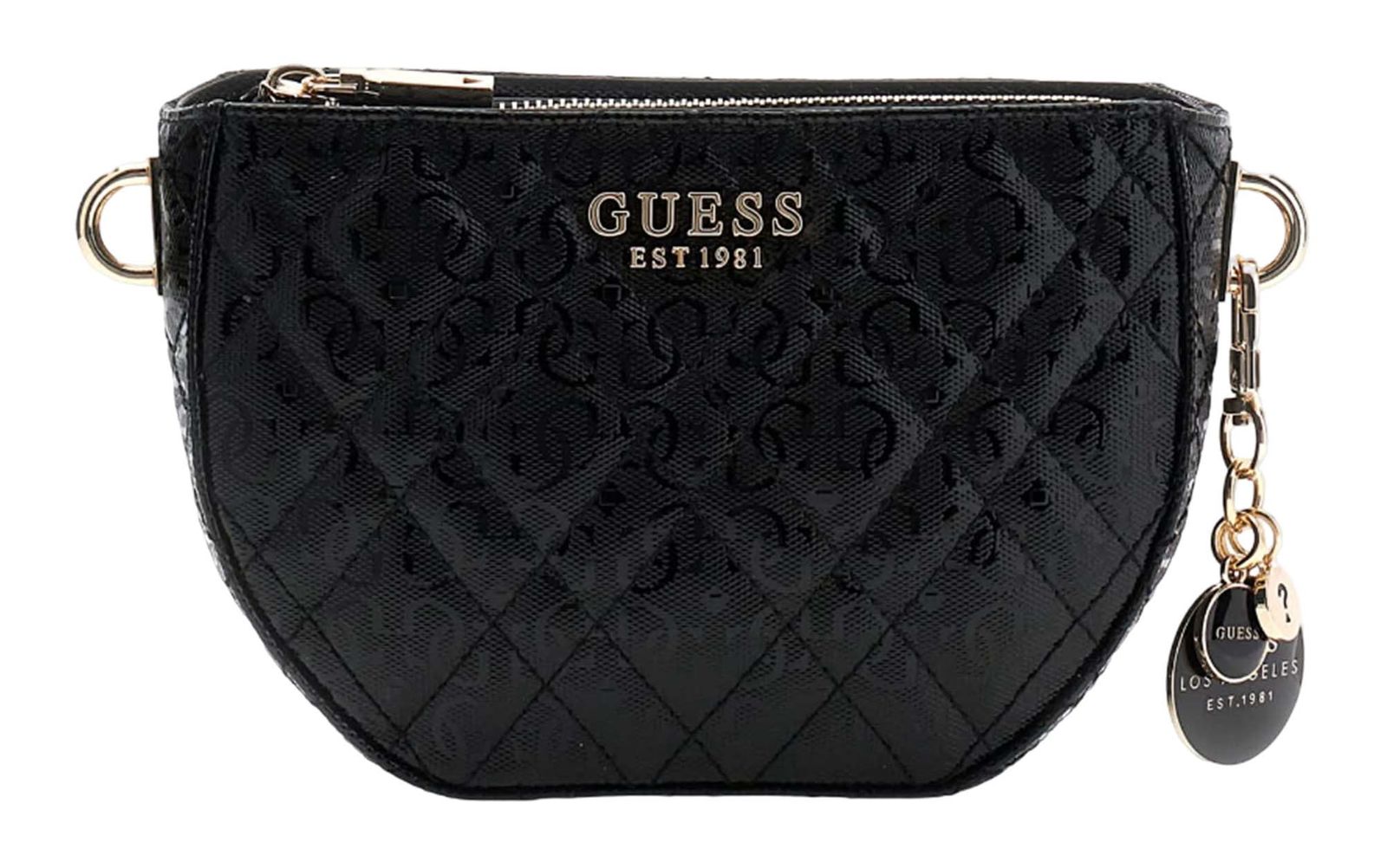 GUESS Isemay Mini Crossbody Bag Black GUESS Isemay Mini Crossbody Bag Black