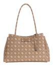 GUESS Carrie Logo Girlfriend Carryall Biscotti Logo GUESS Carrie Logo Girlfriend Carryall Biscotti Logo