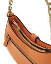 GUESS Carrie Top Zip Shoulder Bag Apricot GUESS Carrie Top Zip Shoulder Bag Apricot
