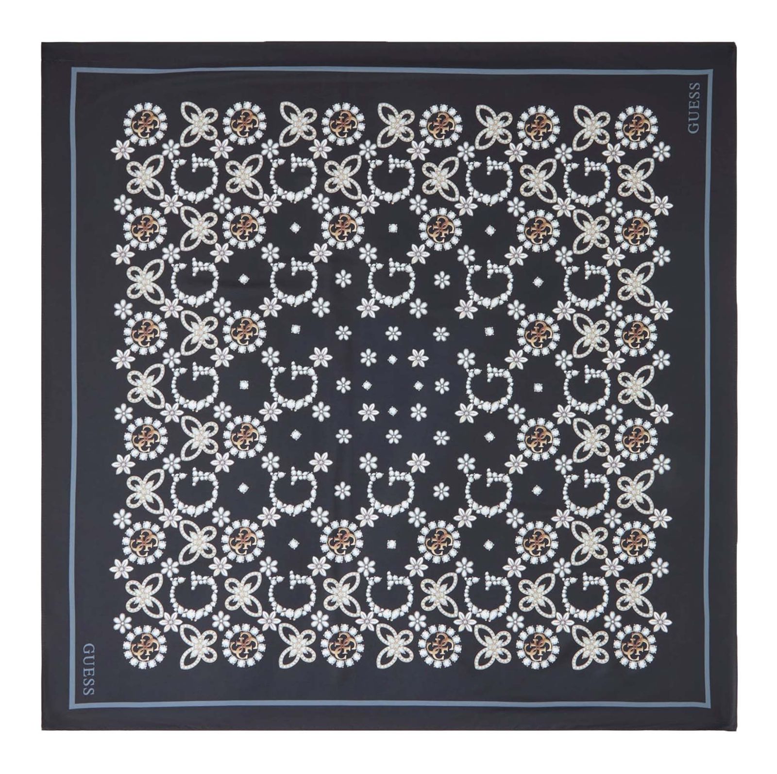 GUESS Foulard 90X90 Black