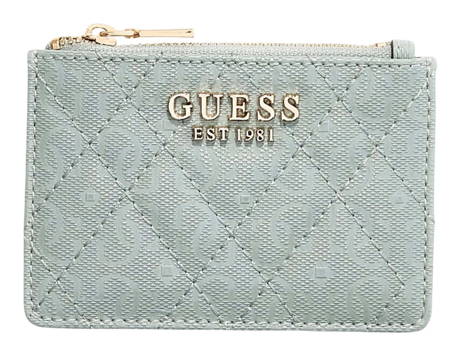 GUESS Isemay SLG Credit Card Case Light Sage