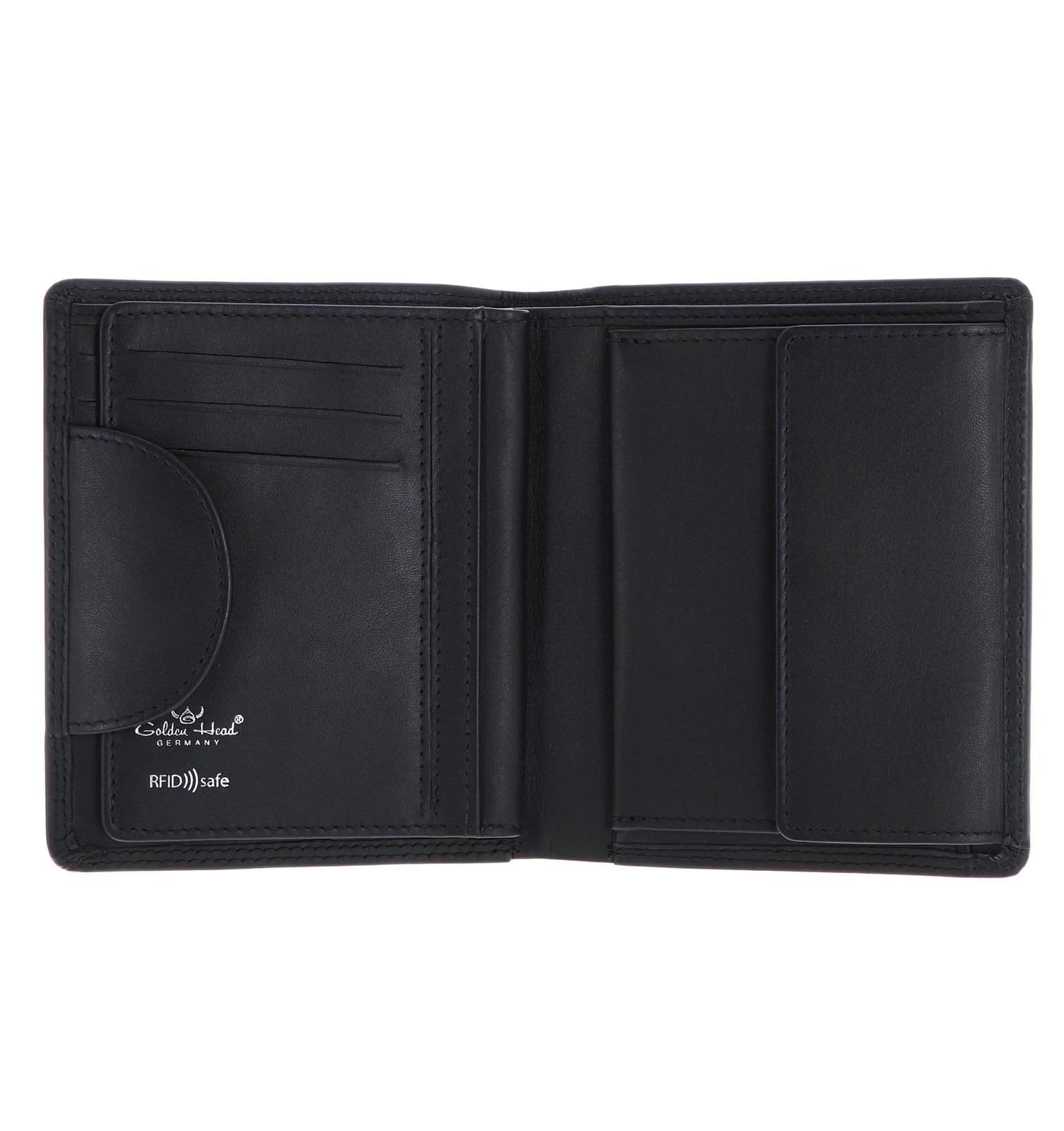 Golden Head Polo RFID Protect Kombischeintasche 1249 Black Golden Head Polo RFID Protect Kombischeintasche 1249 Black