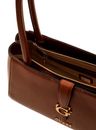 GUESS Carrie Girlfriend Shoulder Bag Cognac GUESS Carrie Girlfriend Shoulder Bag Cognac
