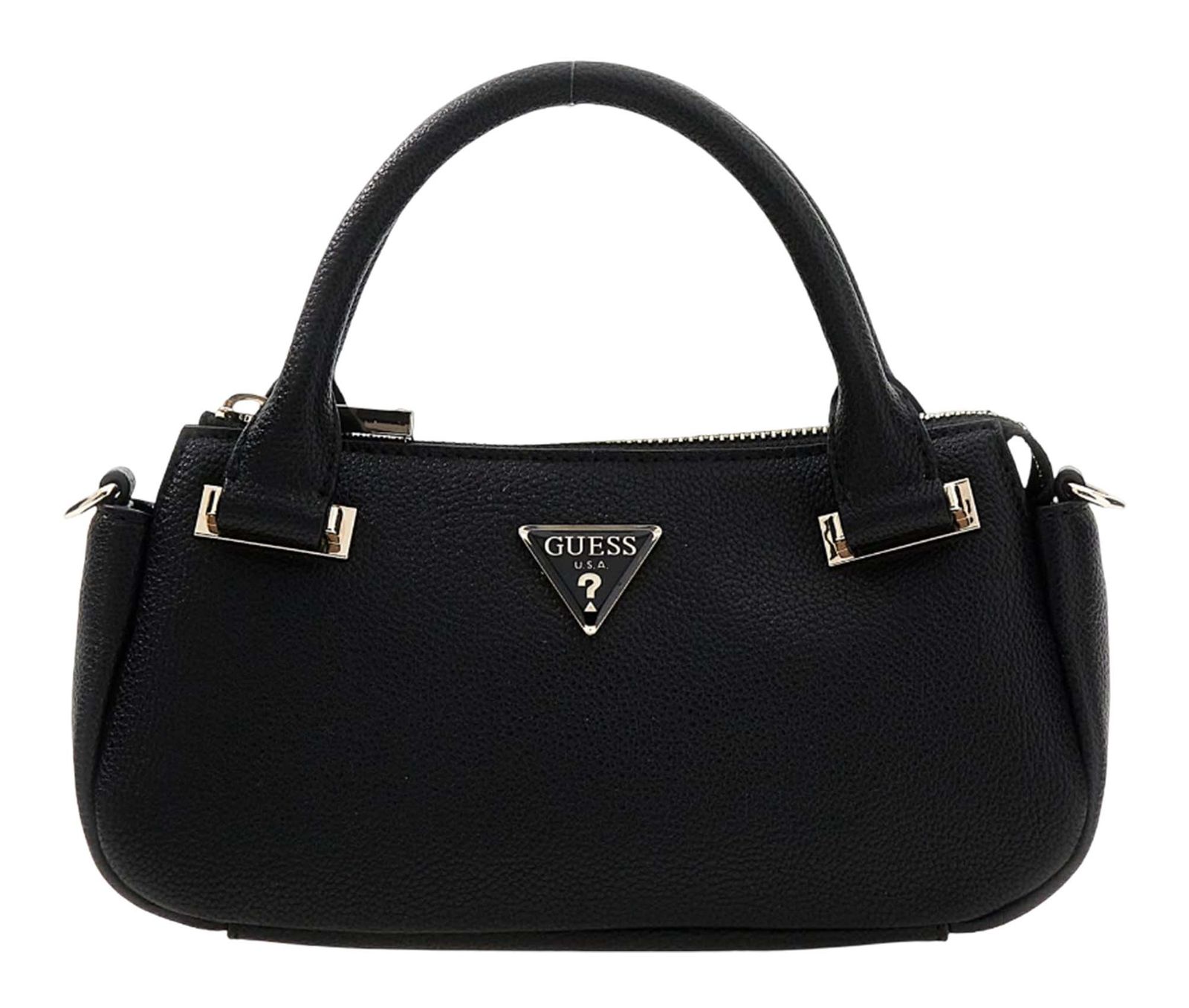 GUESS Evie Mini Satchel Black GUESS Evie Mini Satchel Black