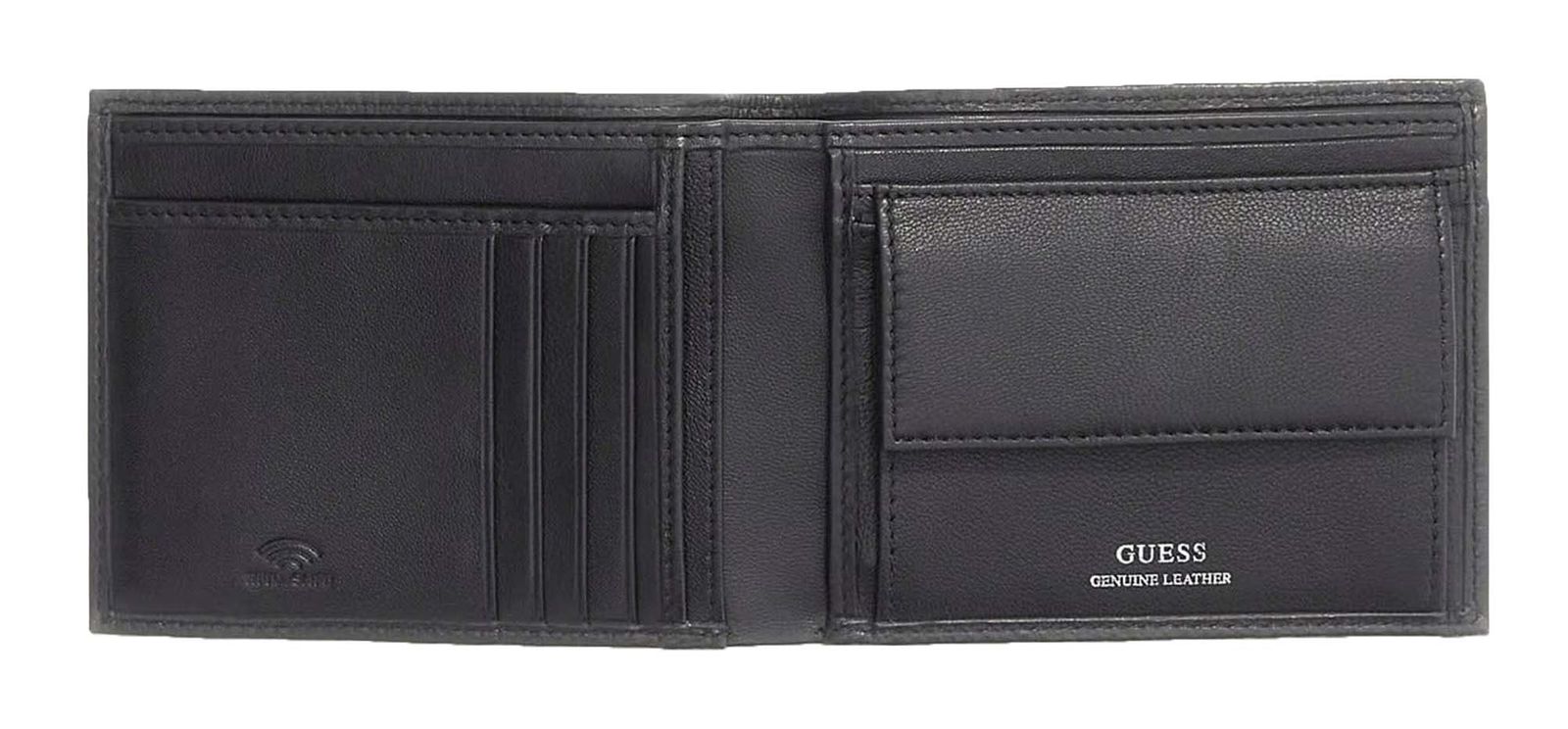 GUESS Monaco Bifold Wallet M Black GUESS Monaco Bifold Wallet M Black