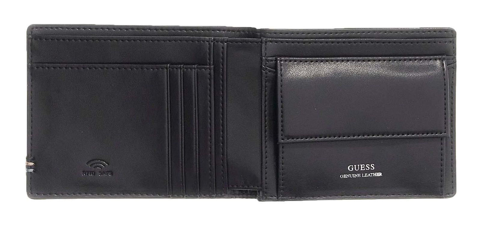 GUESS Boston Bifold Wallet M Black GUESS Boston Bifold Wallet M Black